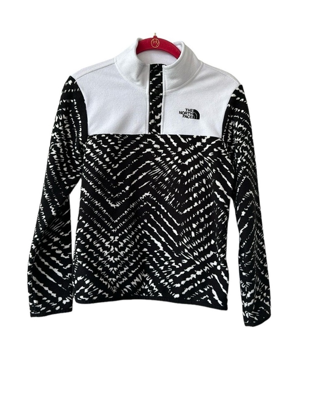 The North Face Kids Glacier Quater Snap Pullover Fleece Medium